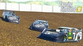 LATE MODEL DIRT TRACK RACING - RACE DAY FS19 (ROLEPLAY)
