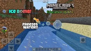 [MCPE] HOW TO MAKE ICE BOMB !! ( EDUCATION/CHEMISTRY UPDATE !!)