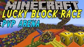 LUCKY BLOCK PVP ARENA | MINECRAFT MOD 1.8 + jnxLP