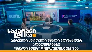 პირველი ქართული წყალი გლობალურ პლატფორმაზე - წყალი 