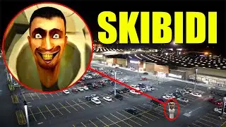 MON DRONE A FILMÉ SKIBIDI TOILET DANS UN PARKING HANTÉE !! Skibidi Toilet dans la vraie vie !