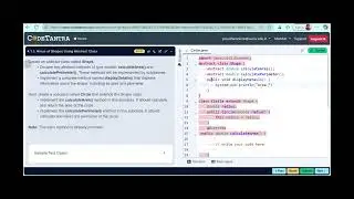 Abstract Class in Java Explained | Circle Example Program |