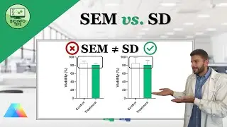 This GraphPad Mistake Gets Papers Rejected (SEM vs. SD) #GraphPad #ScientificPublishing#ResearchTips