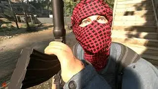 Ground Branch - Trying to clear 30 experienced AI lone wolf