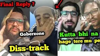 Tatva K final reply to GAURAVZONE Diss Track | Srv Vlogs & SM ROCKS again reply to Desiboy K Vlogs
