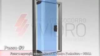 Como Instalar Porta de Vidro Pivotante