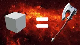 Blender 2.9 axe modeling (tutorial)