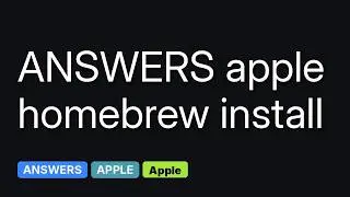 Apple: Error with Homebrew install of ffmpeg --with all options