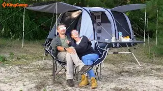 The Coziest Double Camp Chair for Two: KingCamp Loveseat Sofa