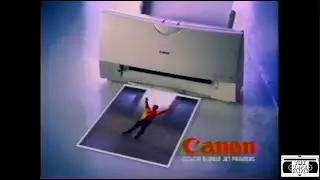 Canon Bubble Jet Printers Commercial - 1997