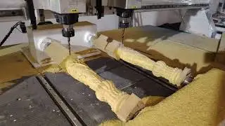 4 AXIS 2 HEADS CNC MACHINE NEW BIKTORIYA PAIA VIDEO