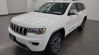 2020 JEEP GRAND CHEROKEE LIMITED NAV MOON BRIGHT WHITE 4K WALKAROUND 23J420A SOLD!