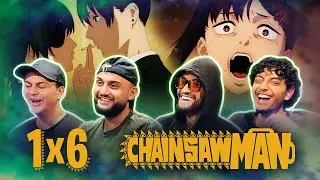 KILL DENJI?!! 🔪 | BROTHERS watch Chainsaw Man 1x6 | REACTION