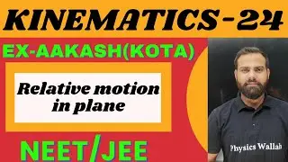 KINEMATICS 24 | Relative motion in plane -2 |