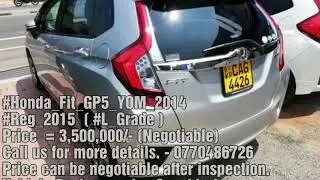 Honda Fit GP5 L Grade 2014