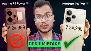 realme P4 Power vs realme P4 Pro | realme P4 Power Price In India, Processor, Camera,Display,Battery