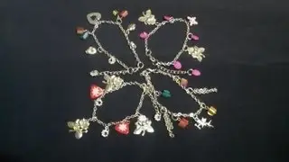Como hacer una pulsera de dijes