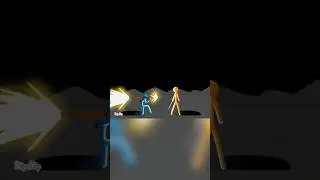 Sword fight Animation || Epic scene. wait till end. #anime #stickman #stickfigure #fight