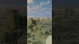 Distant Horizons + bliss Shaders + Custom world 🦅 | Minecraft