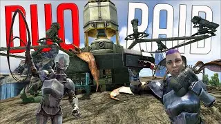 DUO Raiding Multiple Hidden Bases On Day 2 For INSANE LOOT! - ARK