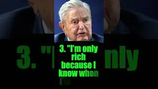 George Soros Advice #financialfreedom  #personalfinance  #shortsfeed #money