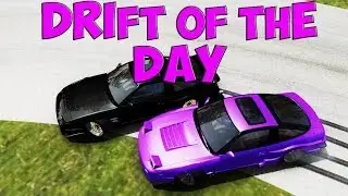 Rfactor: DRIFT OF THE DAY 6 &mdash; Hunter Park &mdash; SP 180SX  [HD]
