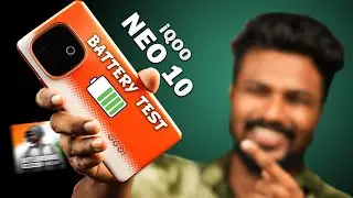iQOO Neo 10 ൽ എത്രനേരം PUBG കളിക്കാം ? 😱Battery🔋Test Malayalam Review!