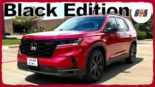 黑色旗舰/黄金动力的中型三排座SUV--2025 Honda Pilot Black Edition 老韩作品