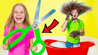 Nastya learns how to take care of her health
