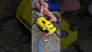 jet cleaner murah tapi dengan semburan kencang. #cuciac #jetcleaner