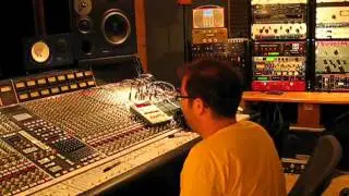 Red Rack'em Mixing Hot Coins Album On SSL 4000 B Series Desk