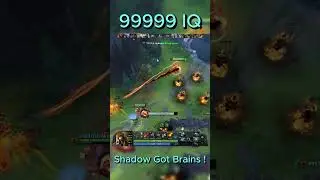 Shadow Shaman 999 IQ 😲😲 WTF Moment 😲😲 #dota2 #trending #dotawtf #dota2highlights