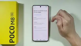 POCO M8 5G: Как изменить чувствительность жестов