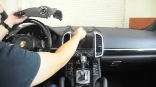 2011-2014 Porsche 958 Cayenne Stopwatch Clock Kit Upgraded by Smart Motor Pro Inc.