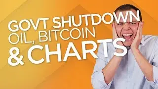 Ep 167: Govt Shutdown, Bitcoin, US Dollar, Oil + Stock Chart Review