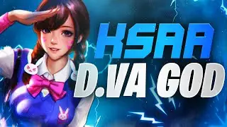 Ksaa #1 Dva in the World?!  [ Overwatch Season 28 Top 500 Gameplay ]