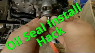 Easy oil seal installation