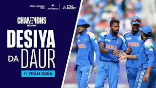 Desiya Da Daur hai, Team India tayyar hai! | #INDvNZ #ChampionsTrophyOnJiostar SUN, 2 MAR, 1:30 PM