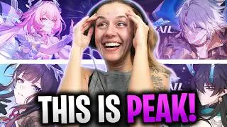 Reacting to EVERY HONKAI CHARACTER TRAILER + TIER LIST! based off vibes