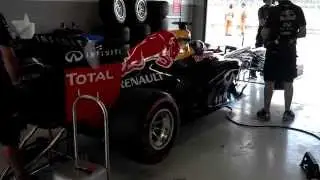 Redbull Historic Garage Silverstone July 5th 2014