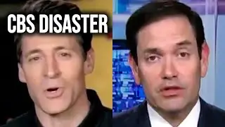CBS Anchor SINKS Himself As Embarrassing Marco Rubio Segment Unravels
