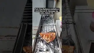 Pork Chop Barbecue available at 2240 Marconi St. Barangay San Isidro, Makati City. #bbq #food