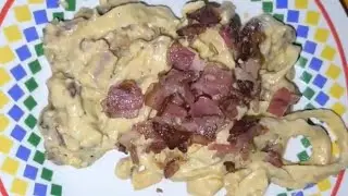 Versi&oacute;n sencilla de pasta Carbonara (sin guanciale)
