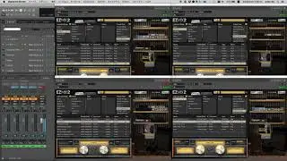 AUDIONAMIX XTRAX STEMSで2mixを4パートに分解して、TOONTRACK EZ MIX 2で一流プロデューサーのミックスに!!デモ1