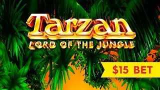 Tarzan Lord of the Jungle Slot - HIGH LIMIT BATTLE!