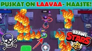 Puskat On LAAVAA- HAASTE | Brawl Stars Suomi
