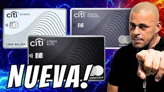 NUEVA Tarjeta De Cr&eacute;dito Citi Strata Elite Confirmada
