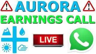 Aurora Cannabis Earnings Call Live Q3 + Pre Market Q/A - ACB Stock News 2019