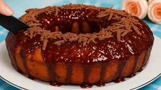6-Spoons Cake Recipe! NO SCALE! The Famous, Easy And Delicious Cake!