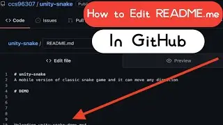 How to edit README.me in github |how to edit readme.me in repository |how to edit README.me file